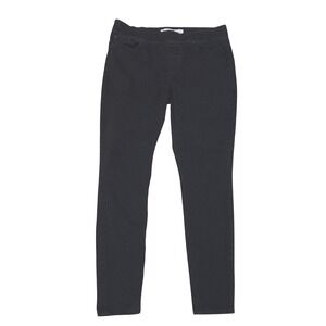 Signature by Levi Strauss Gold Totally Shaping Pull-On Skinny Jeans Black 16L